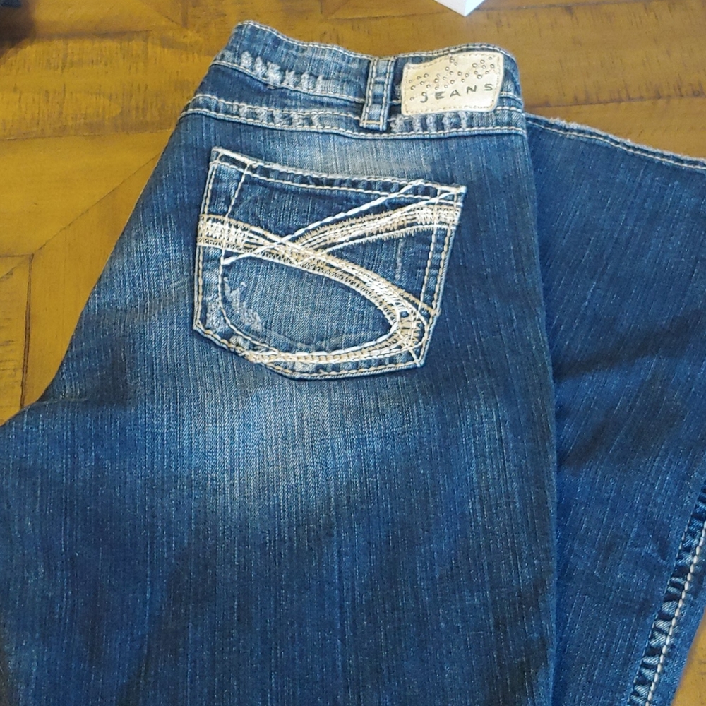 Silver jeans
